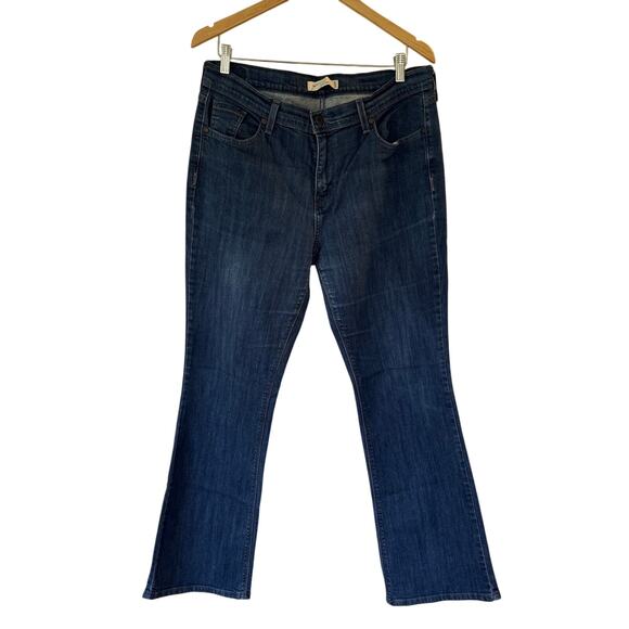 Levi's 515 Med Wash Bootcut Jeans SZ 14M Cowgirl Rodeo Flap Pocket Stretch - Picture 2 of 9